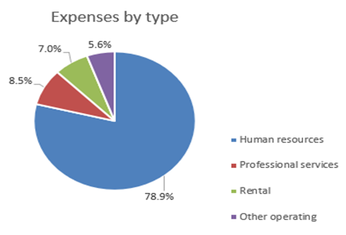 Expenses by Type